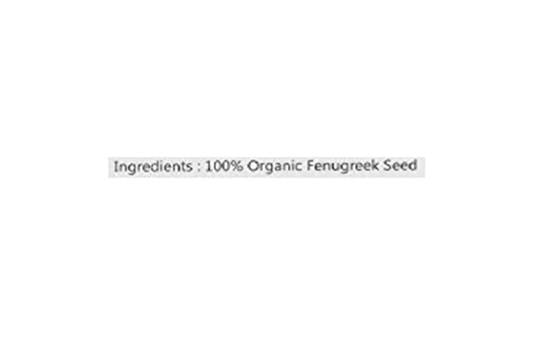 Aagam Fresh Organic Fenugreek Powder    Pack  200 grams